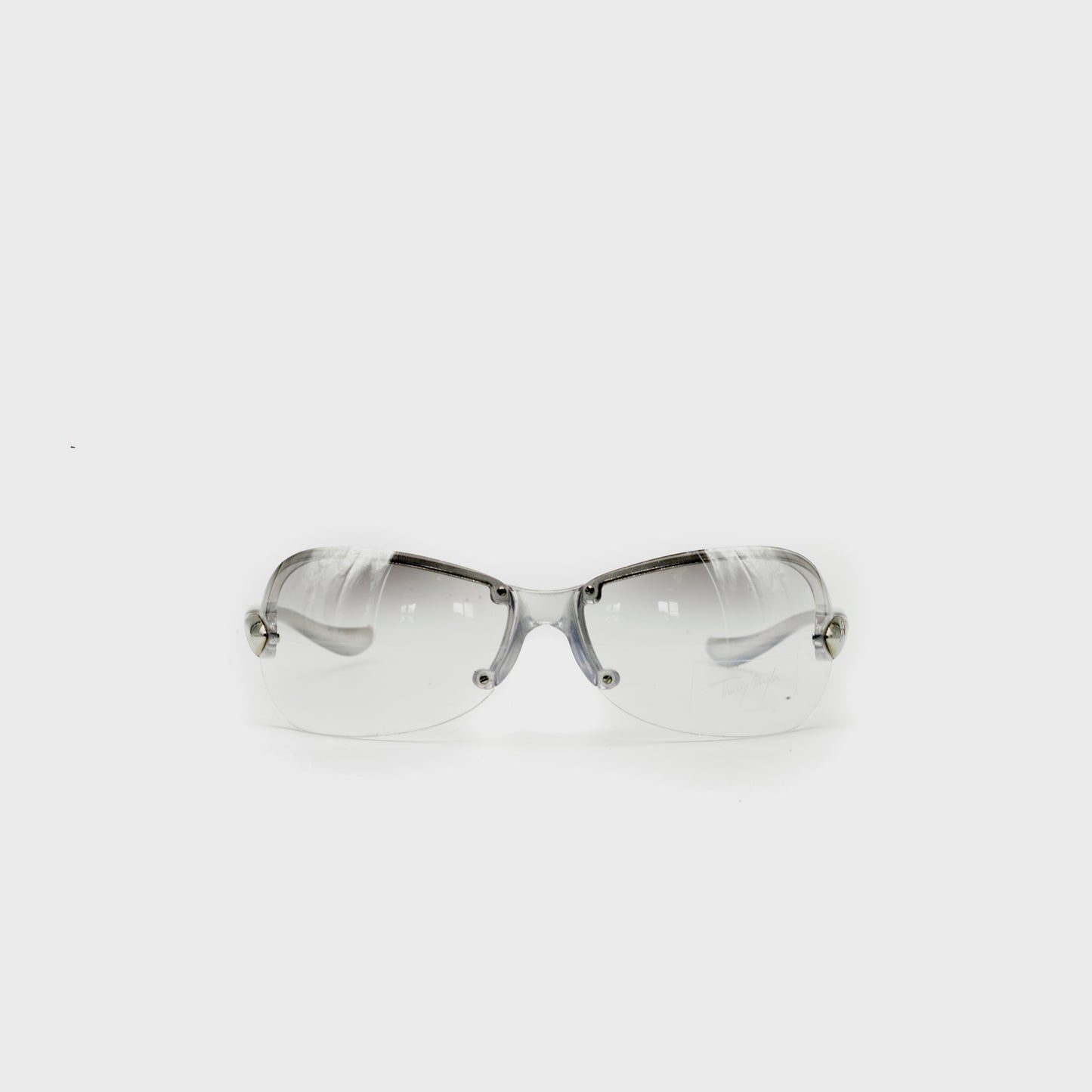 Mugler FW 2001 Grey Sunglasses