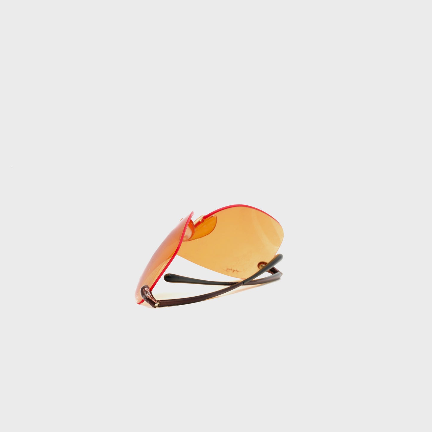 Lunette de soleil orange Mugler FW 2001