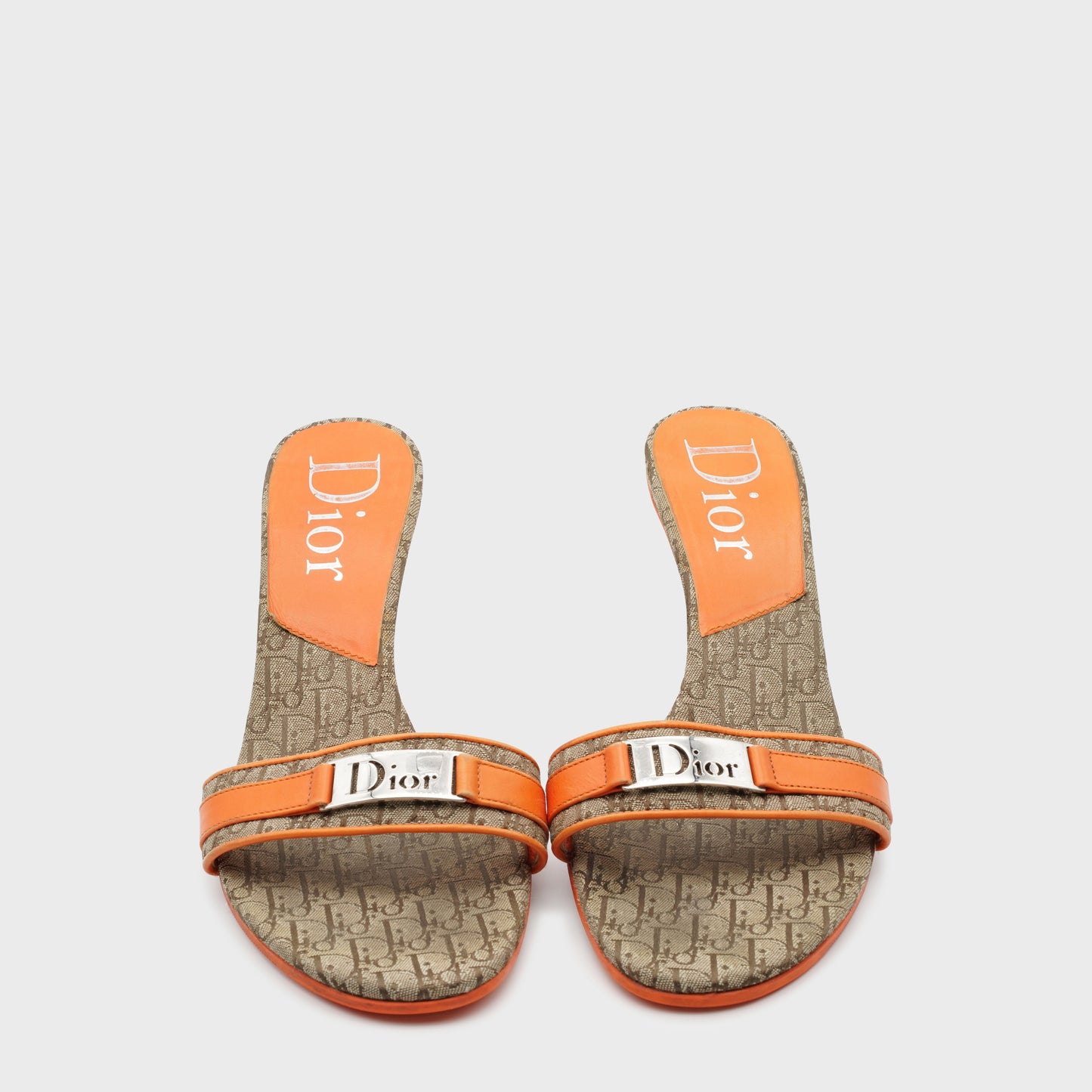 Mules Monogramme Christian Dior 2000 par John Galliano