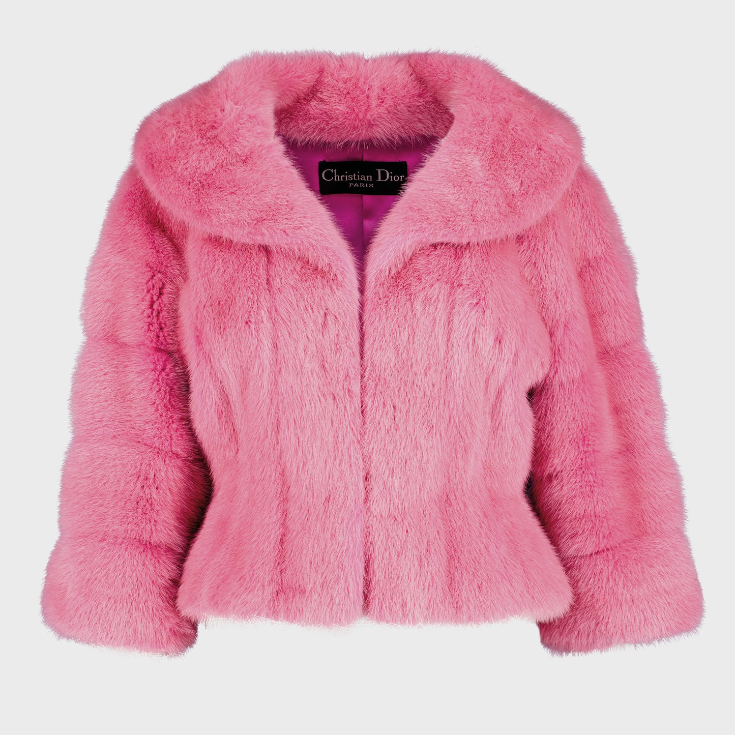 Christian Dior Pink Fur Circa 2004 by John Galliano