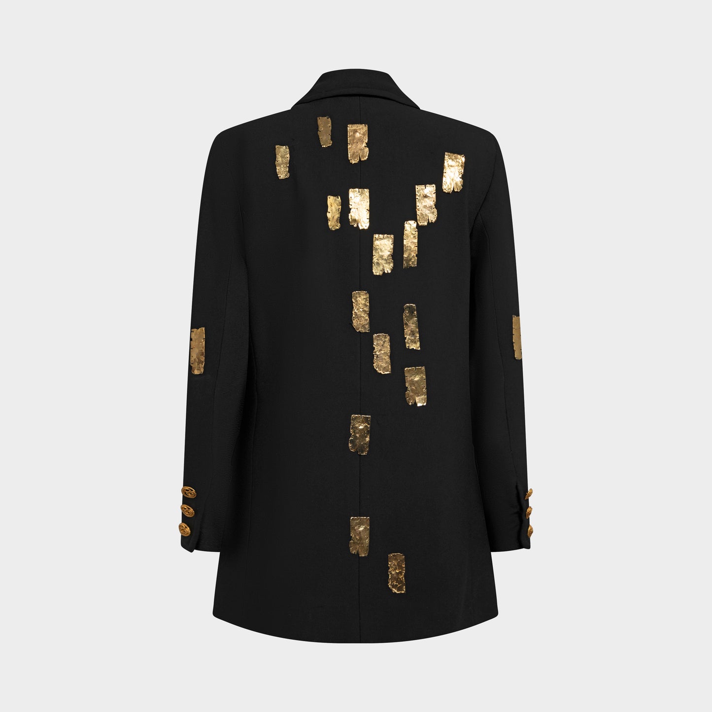 Veste Noir Brodée Christian Lacroix SS 1992 par Christian Lacroix