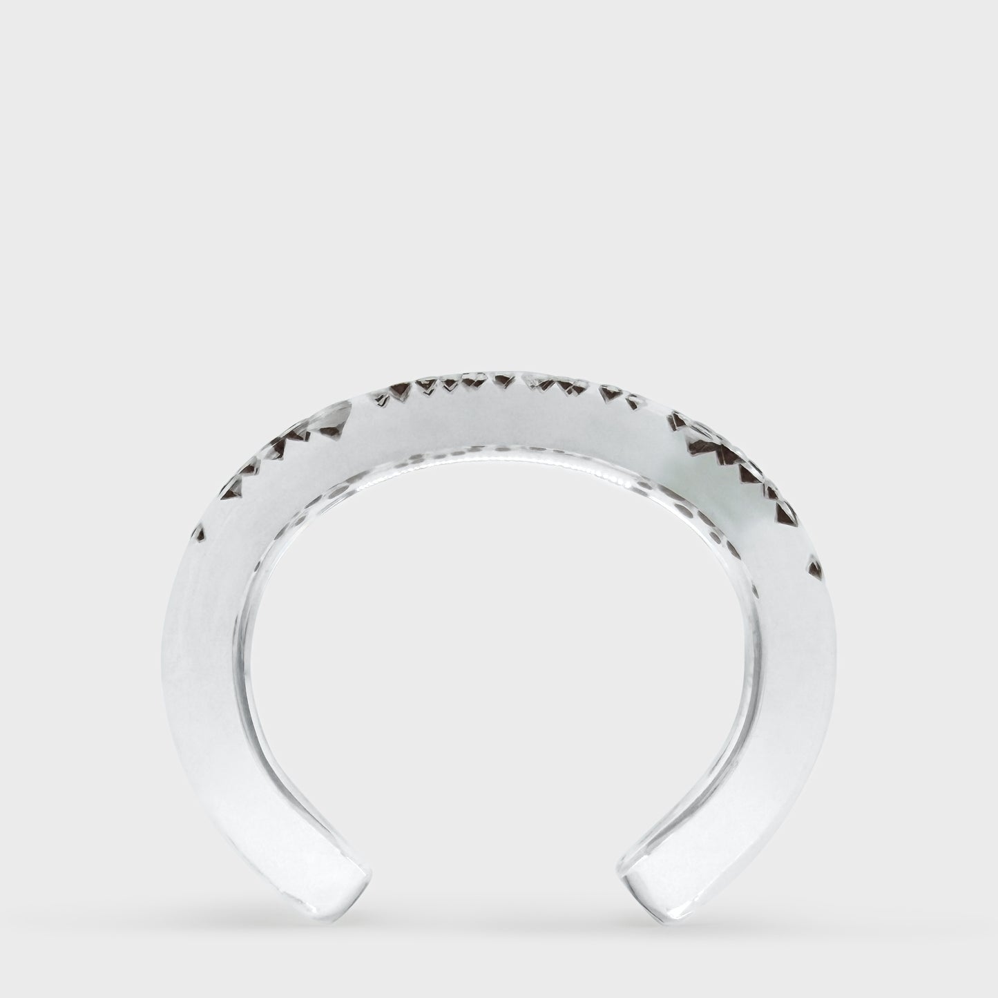 Jonc Plexiglass Strass Christian Dior SS 2004 par John Galliano