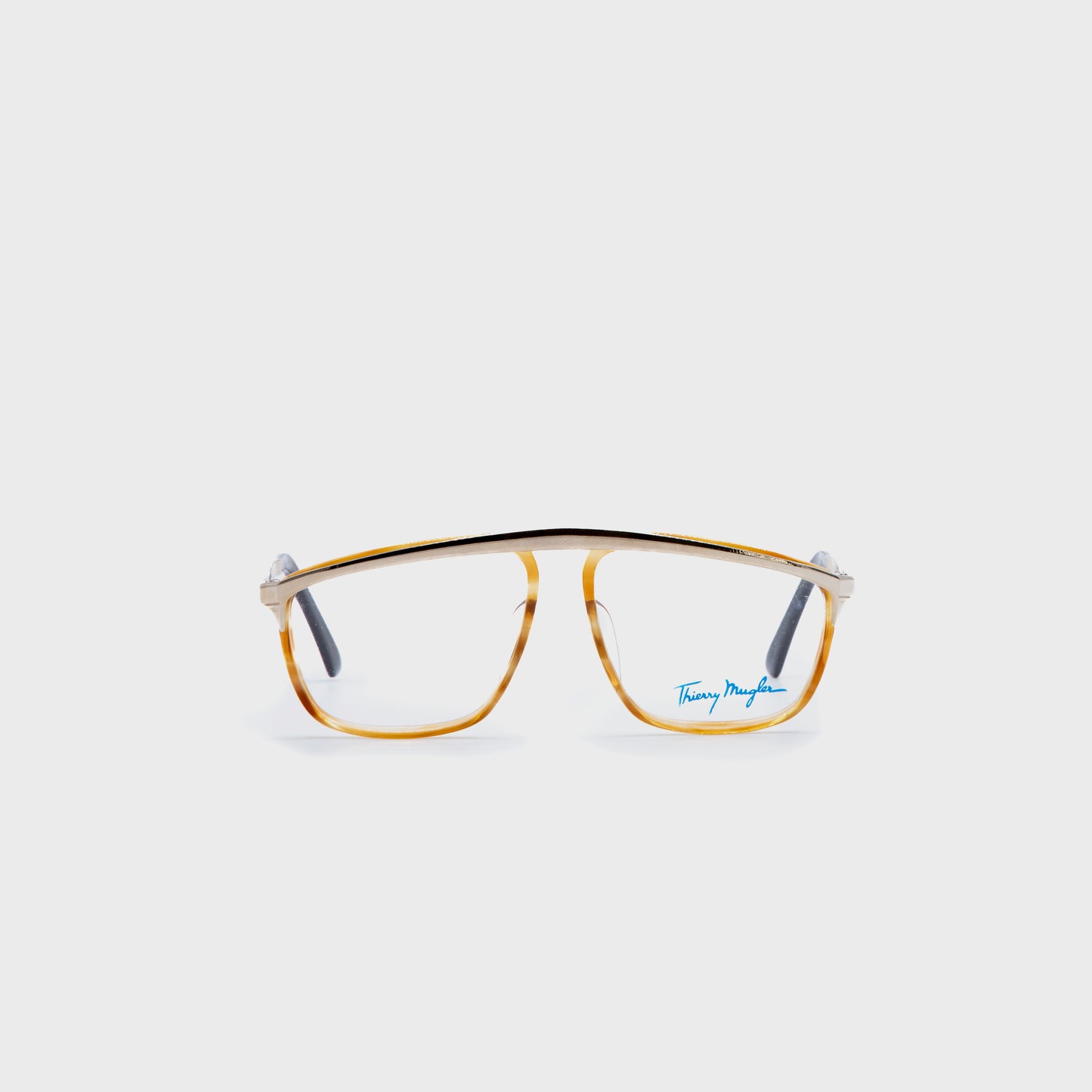 Mugler 1980 Brown Retro Sunglasses by Thierry Mugler