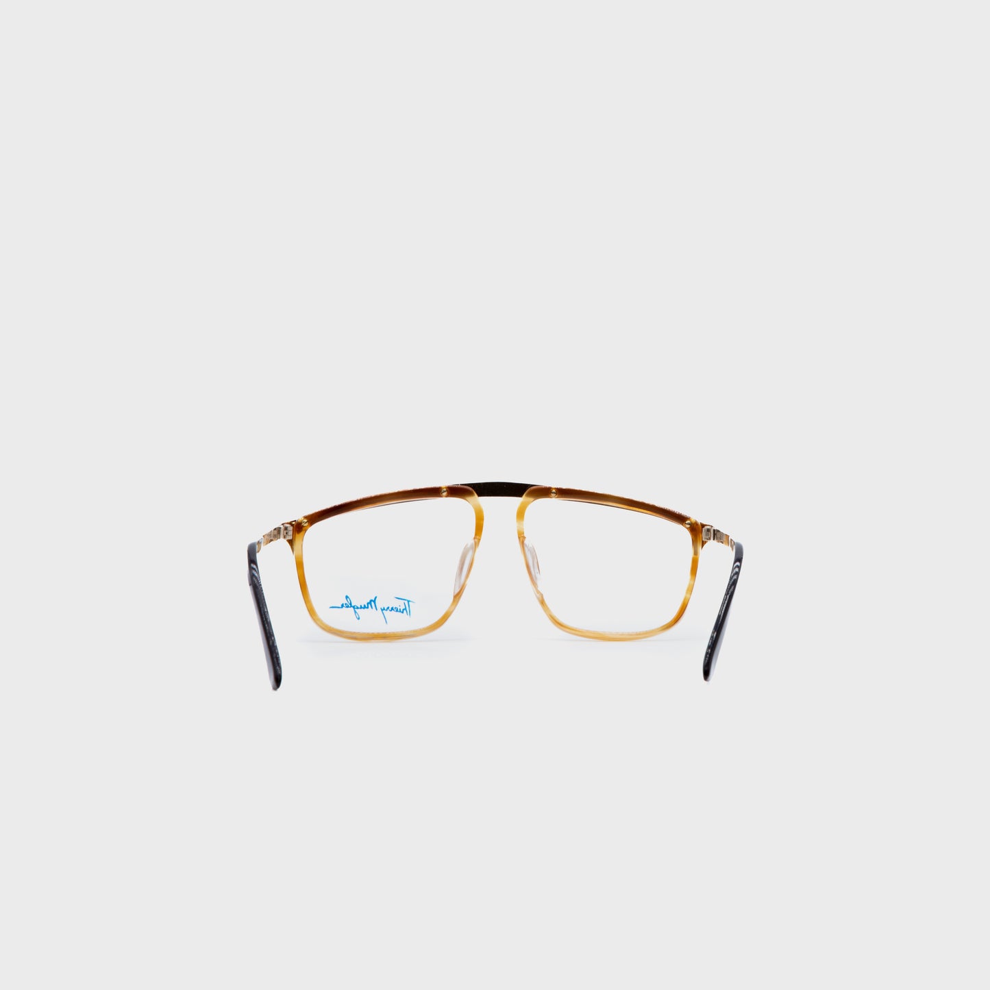 Mugler 1980 Brown Retro Sunglasses by Thierry Mugler