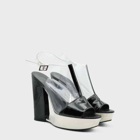 Chanel SS 2007 Transparent Sandals by Karl Lagerfeld