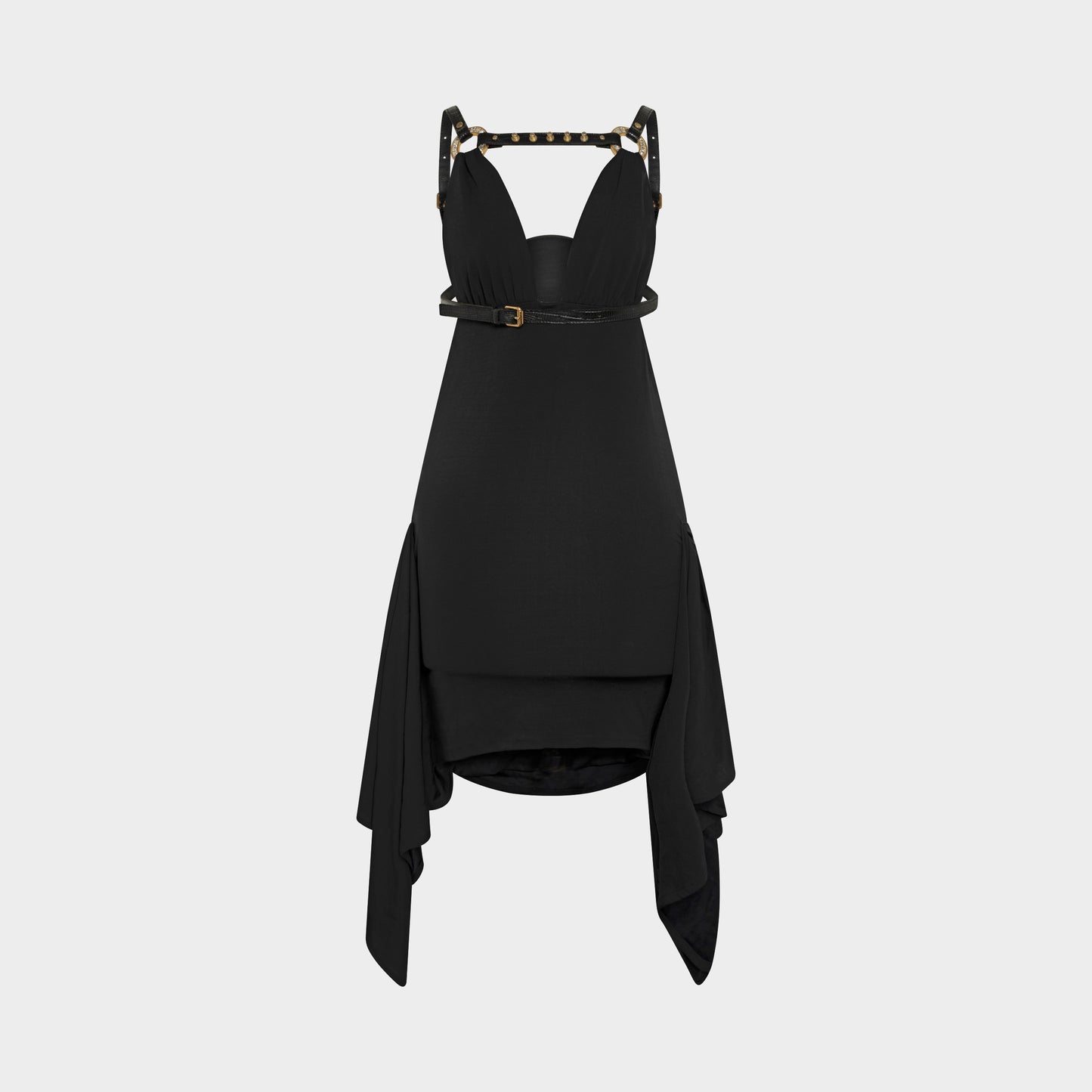 Robe Noir Dsquared2 FW 2007 par Dean et Dan Caten