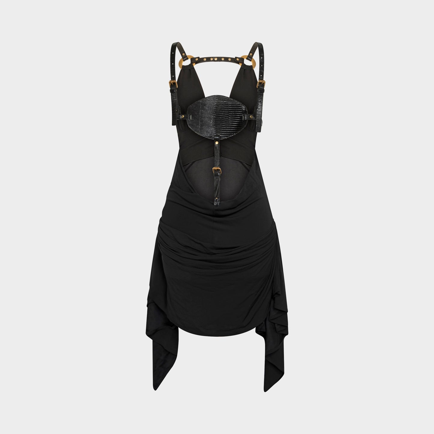 Robe Noir Dsquared2 FW 2007 par Dean et Dan Caten