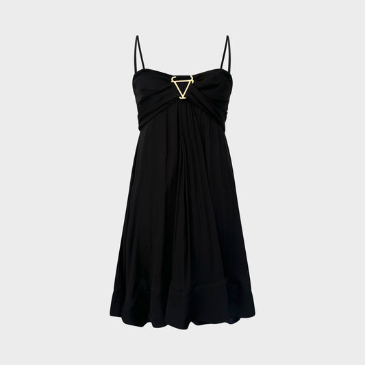 Robe BabyDoll Noir Roberto Cavalli 2005