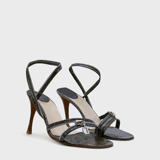 Sandale Reptil Christian Dior SS 2001 par John Galliano