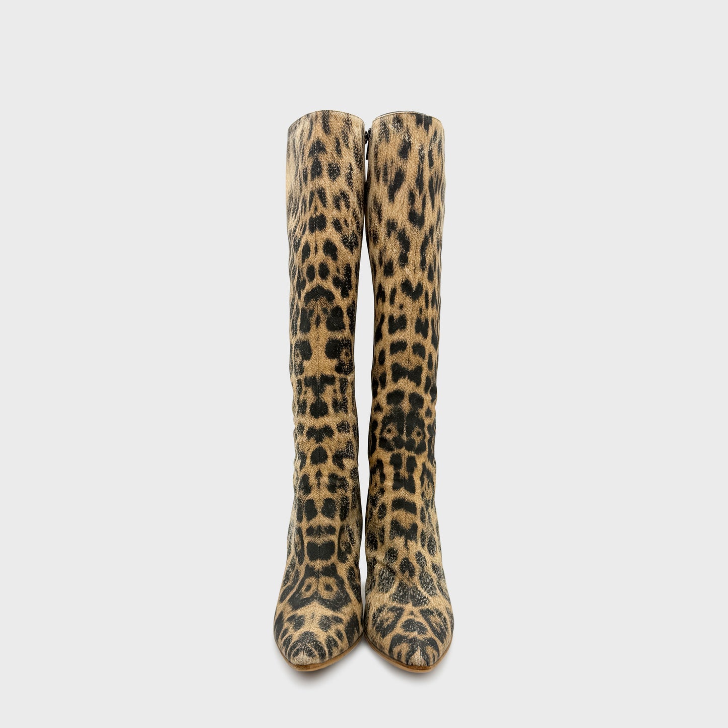 Roberto Cavalli 2000 Leopard Boots