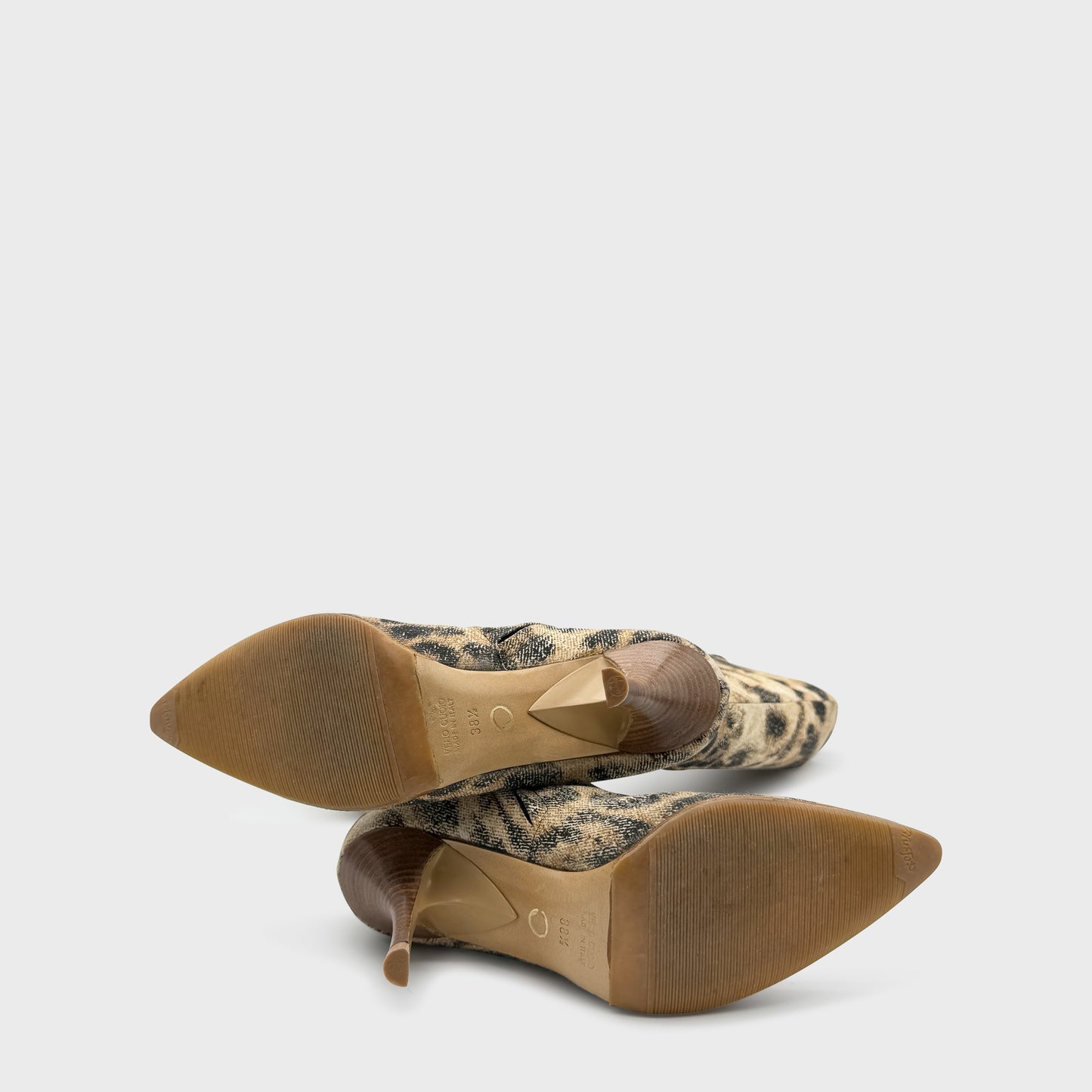 Roberto Cavalli 2000 Leopard Boots