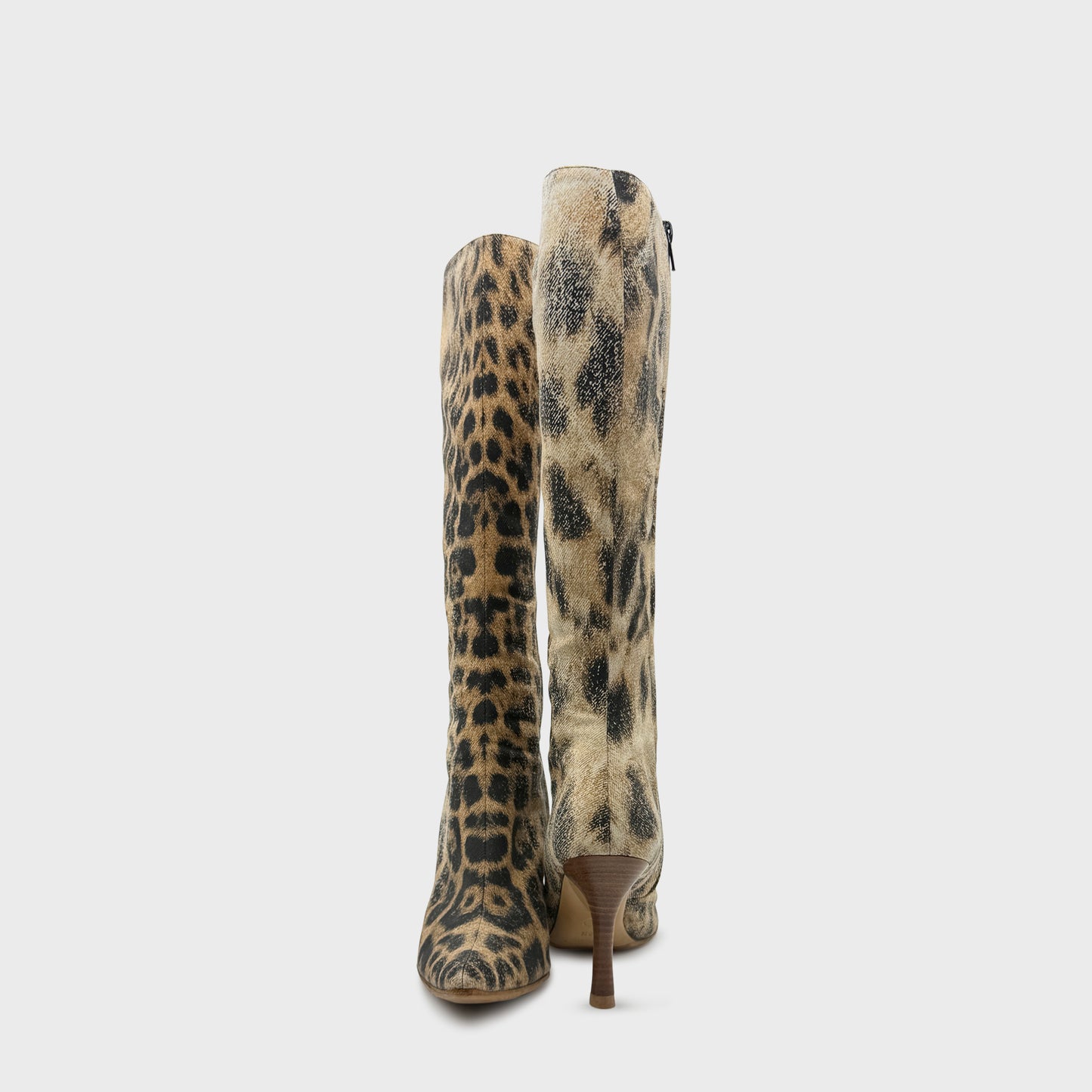 Roberto Cavalli 2000 Leopard Boots