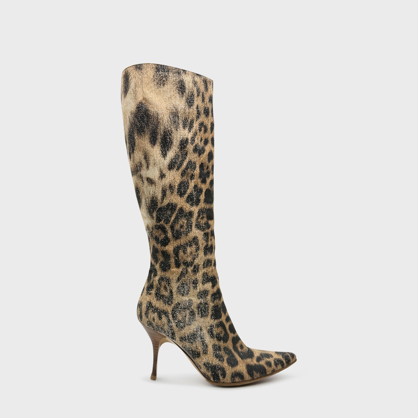 Roberto Cavalli 2000 Leopard Boots