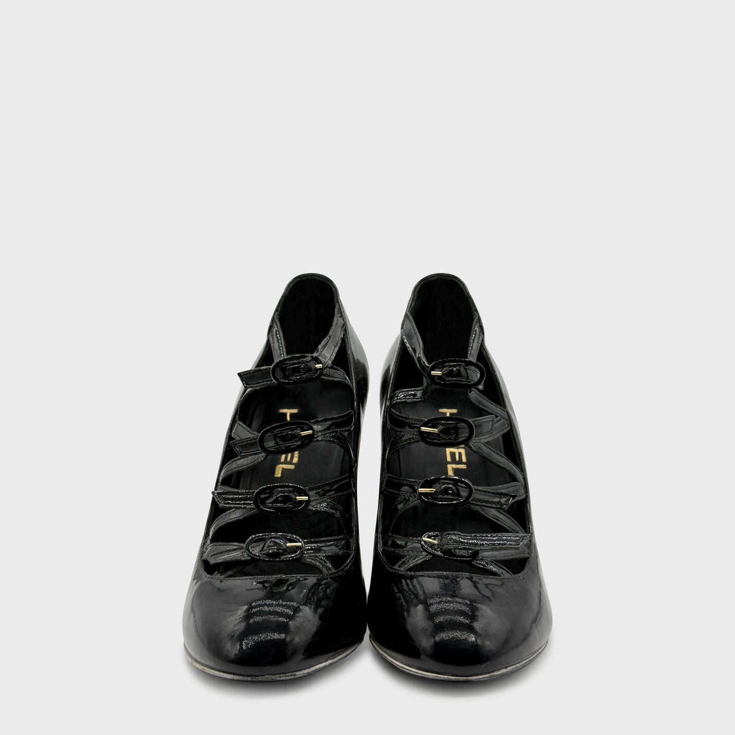 Escarpin Noir Or Chanel FW 2007 par Karl Lagerfeld