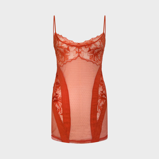 Nuisette Rouge Feu 2000 La Perla