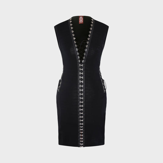 Robe Maille Agrafes John Galliano SS 2003 par John Galliano