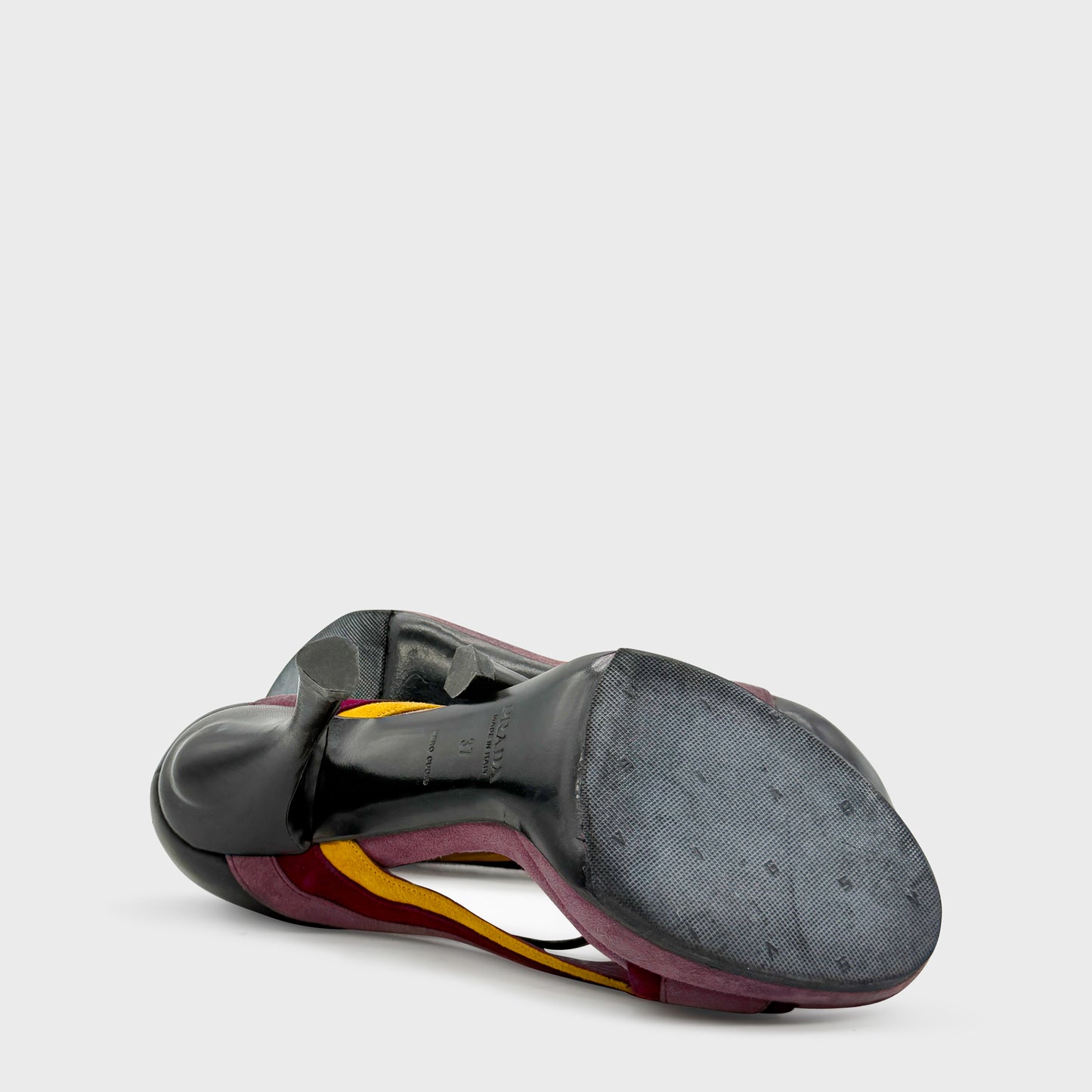 Escarpin Violet Prada SS 2008 par Miuccia Prada