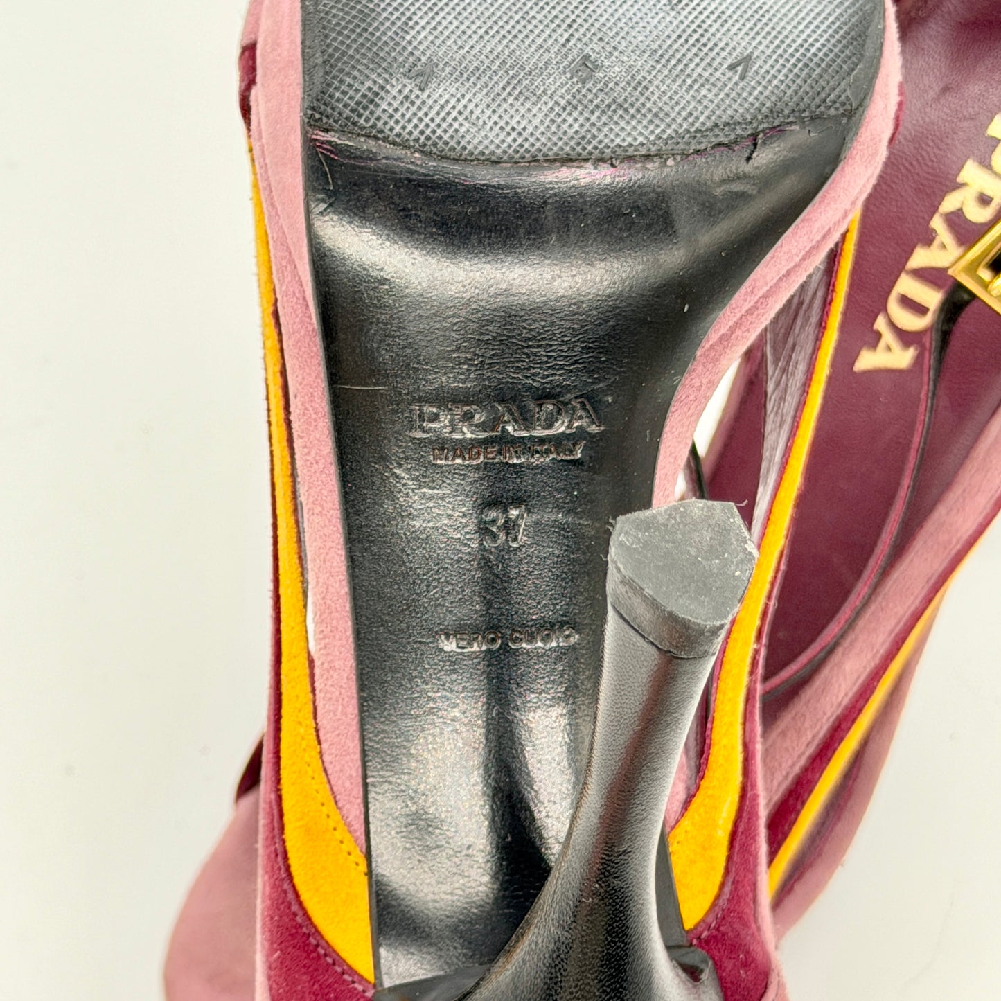 Escarpin Violet Prada SS 2008 par Miuccia Prada