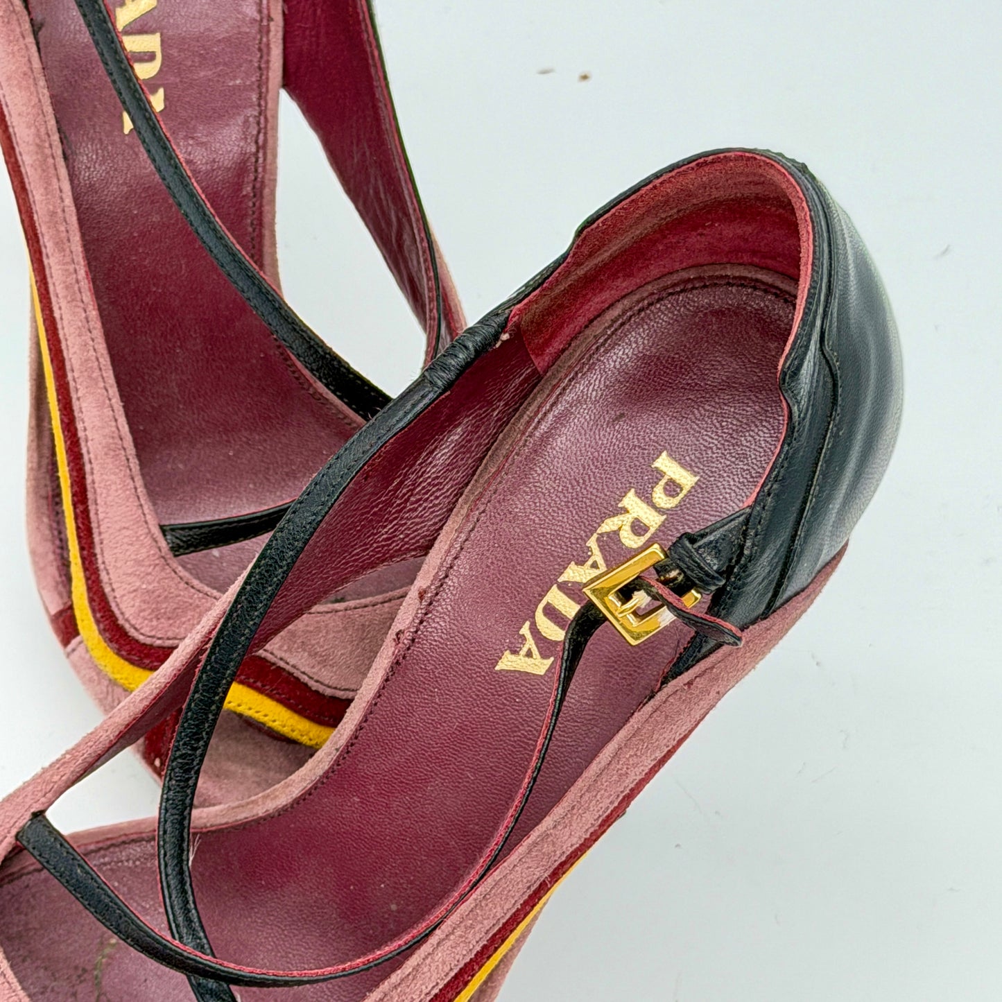 Escarpin Violet Prada SS 2008 par Miuccia Prada