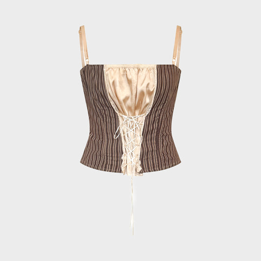 Corset Beige Dolce Gabbana SS 2002