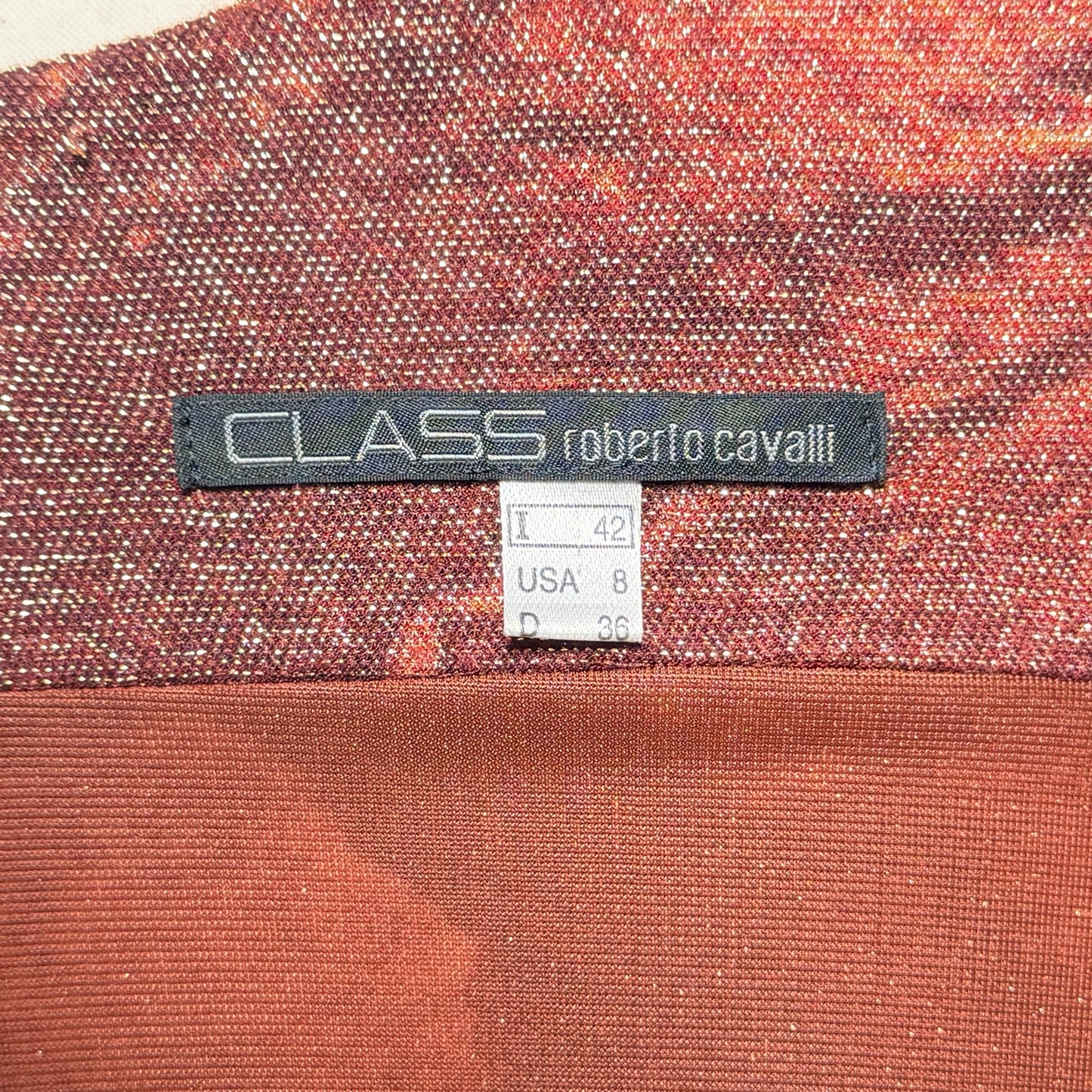 Robe Lurex Tigre Roberto Cavalli SS 2000