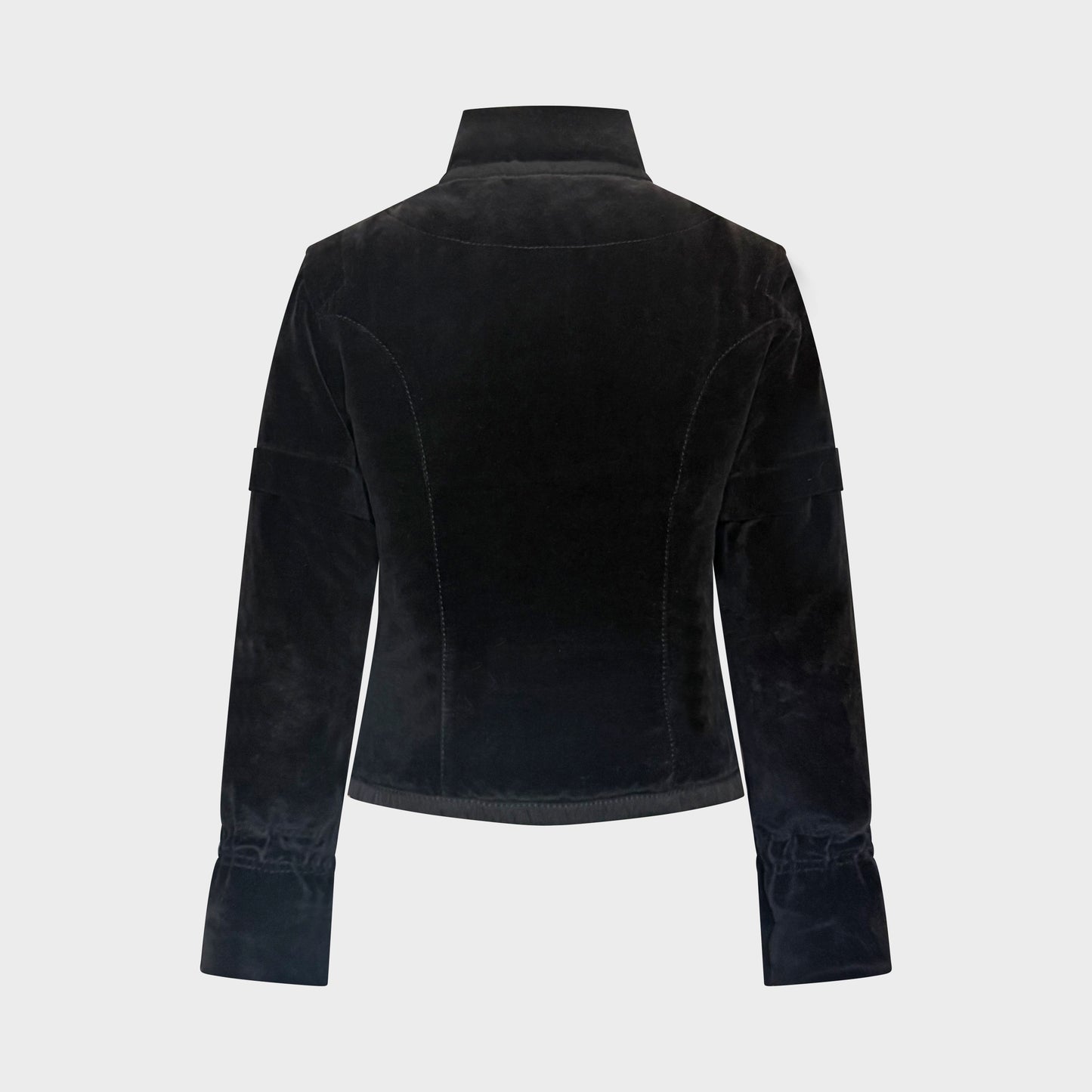 Puffer Jacket Noir Velours Louis Vuitton par Marc Jacobs