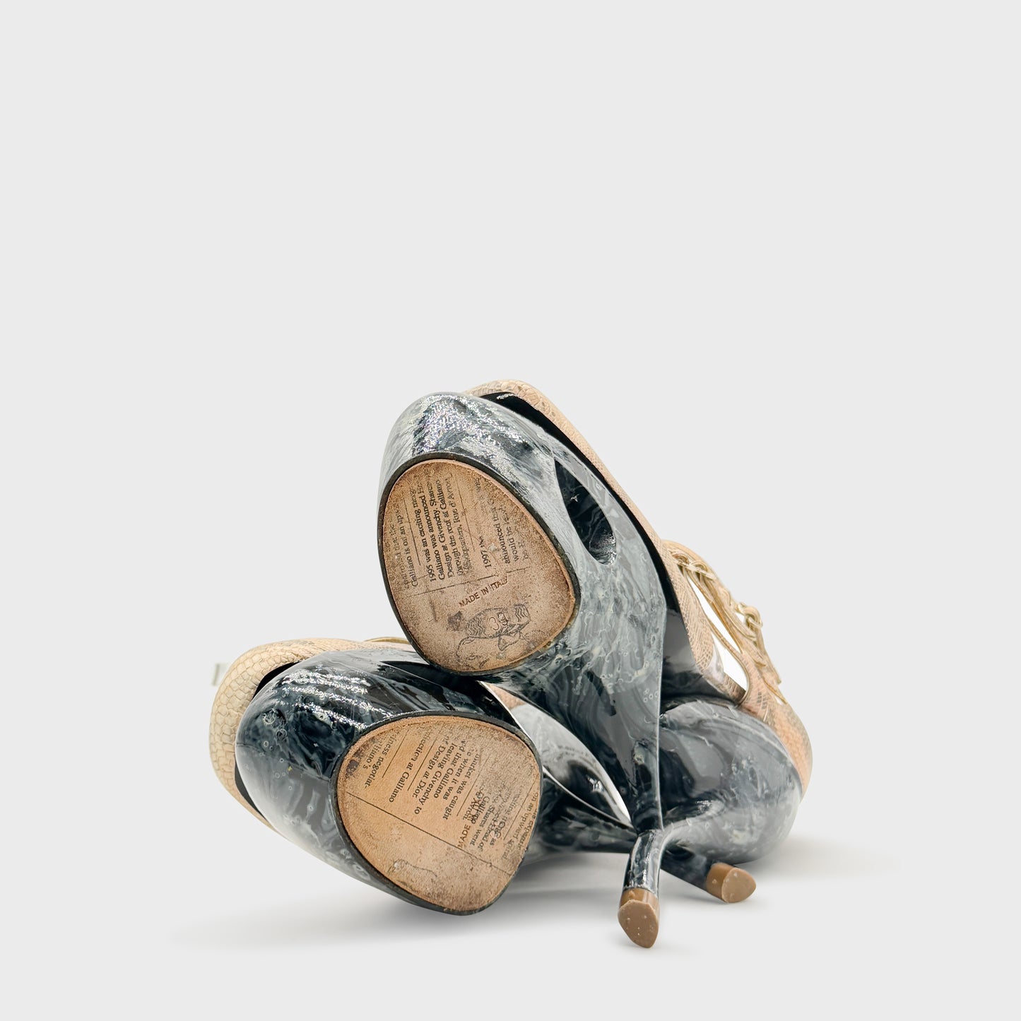 Escarpin Python John Galliano SS 2009