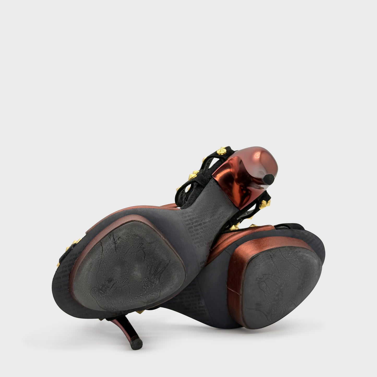 Sandales Cuivre John Galliano FW 2008