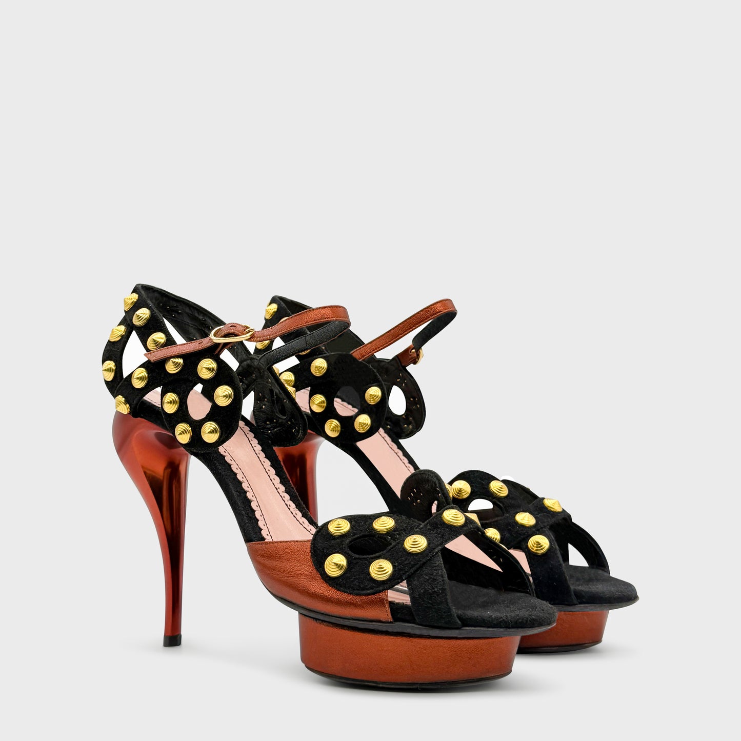 Sandales Cuivre John Galliano FW 2008