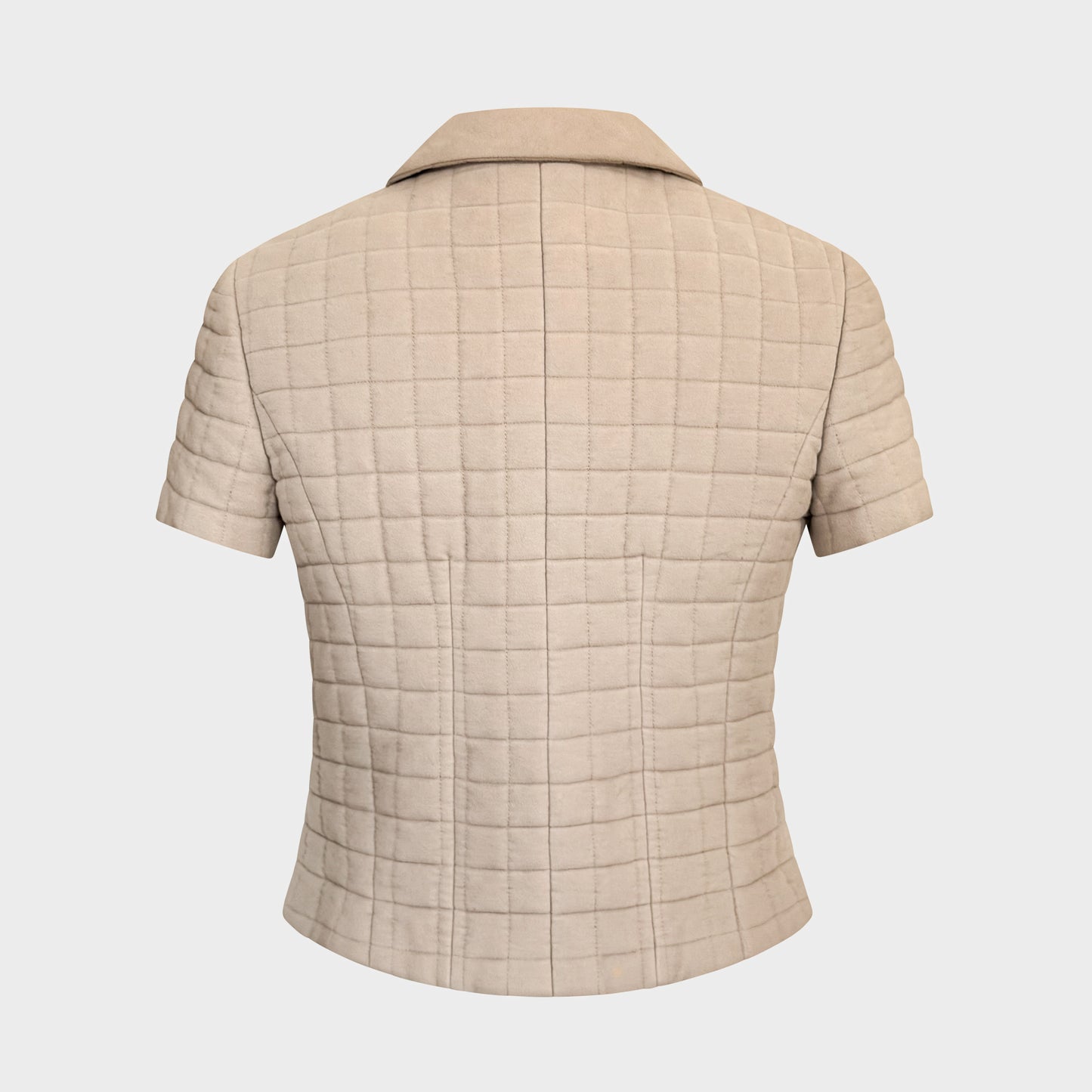 Set Beige Corset Chanel SS 2000 par Karl Lagerfeld