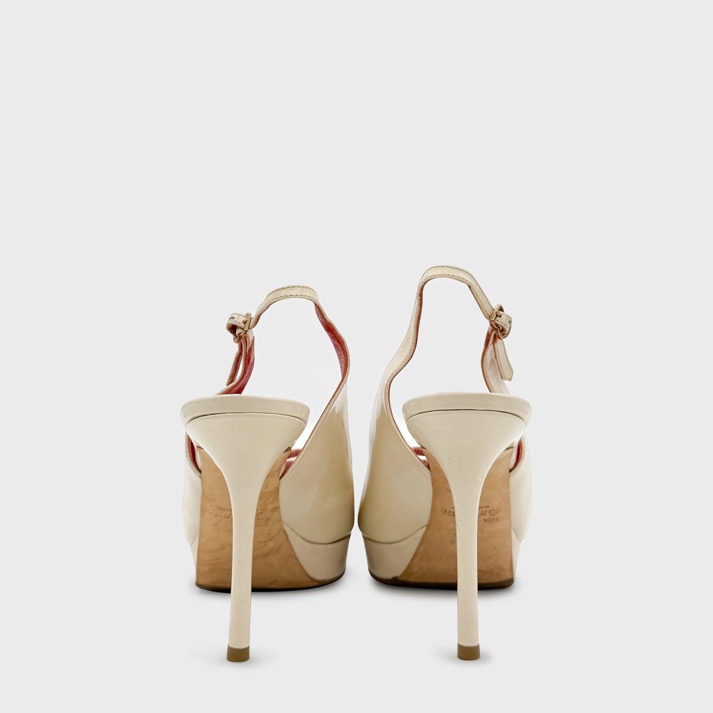 Escarpin Beige John Galliano 2000