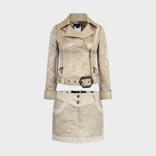 Set Jacquard Or Roberto Cavalli 2000