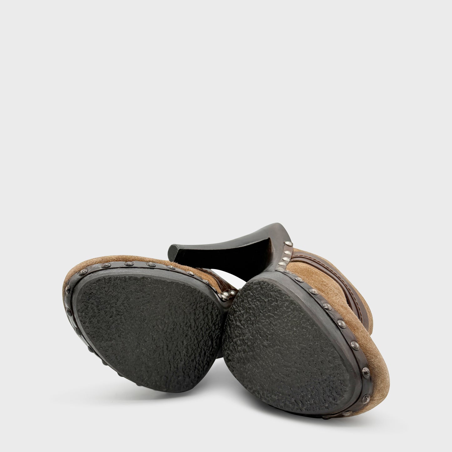 Christian Dior Suede Clog 2006 by John Galliano