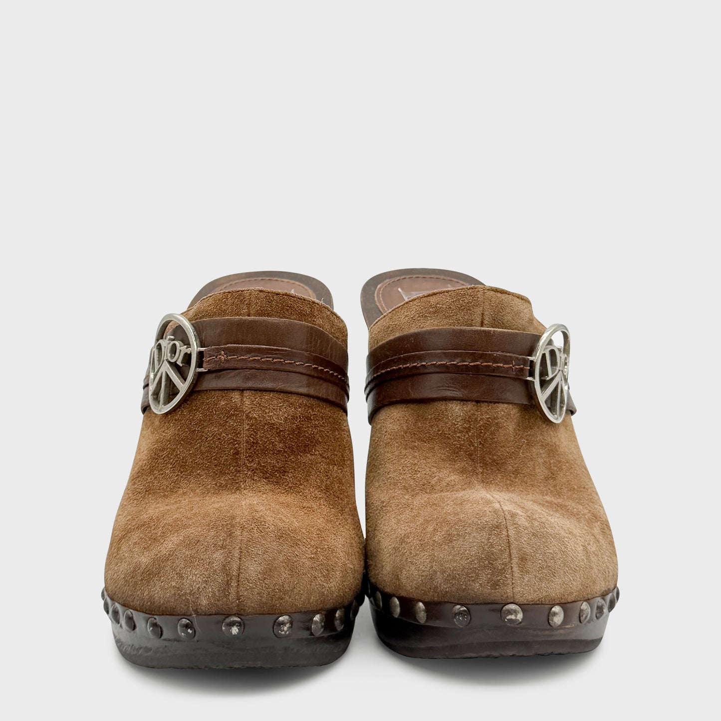 Christian Dior Suede Clog 2006 by John Galliano