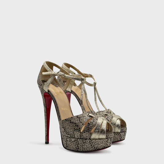 Sandales Python Strass Louboutin 2020