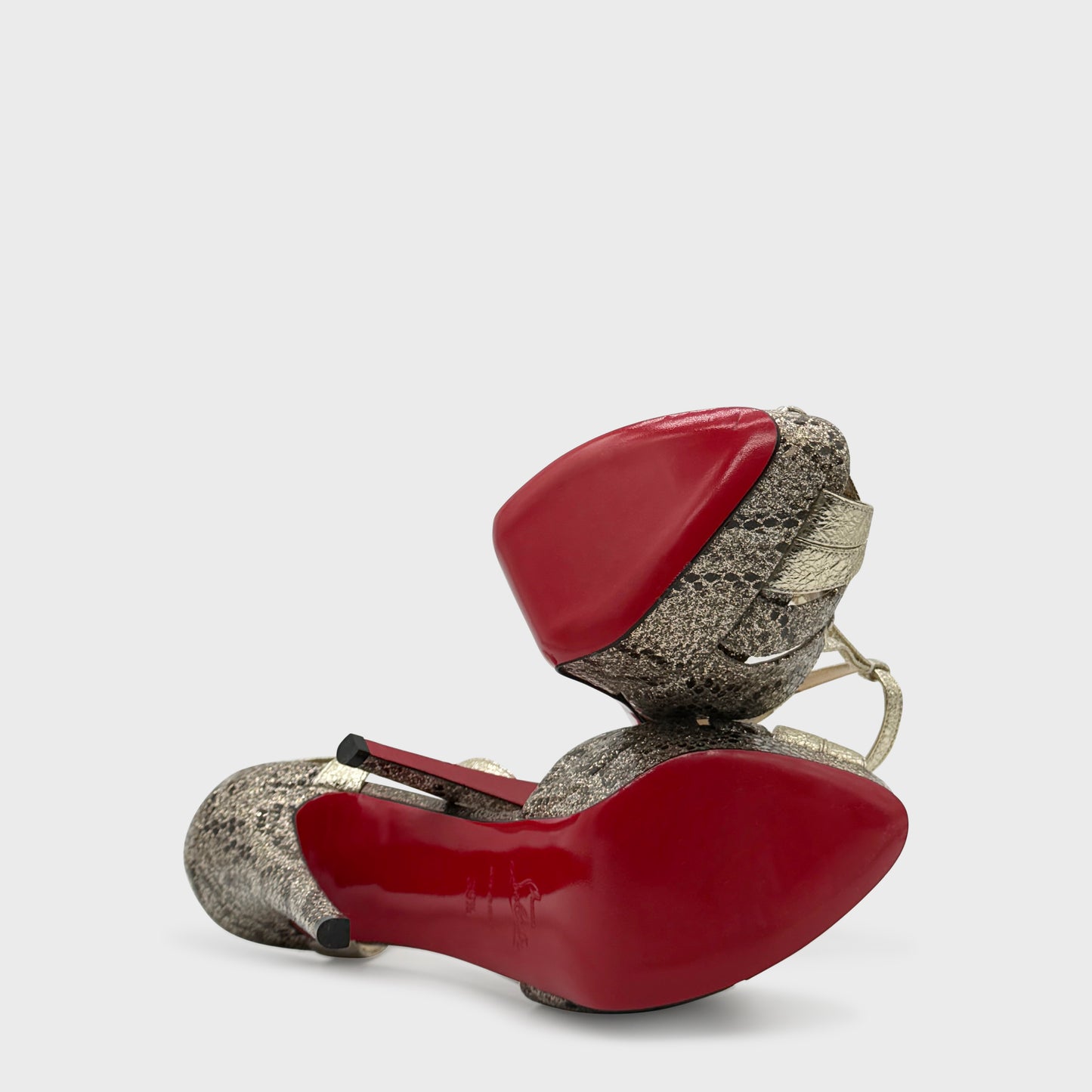 Sandales Python Strass Louboutin 2020