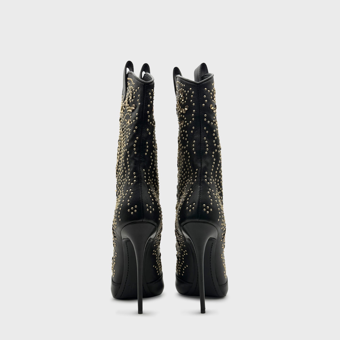 Bottes Clouté Noir Giuseppe Zanotti 2020