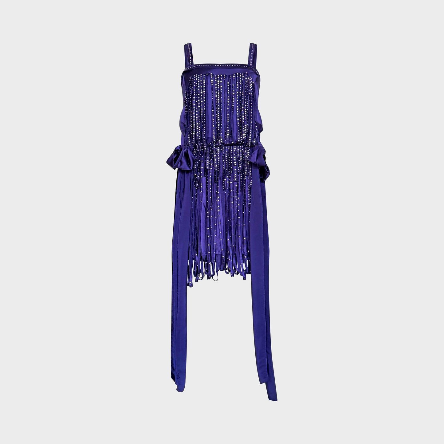 Robe Violet Strass Lanvin FW 2004 par Albert Elbaz