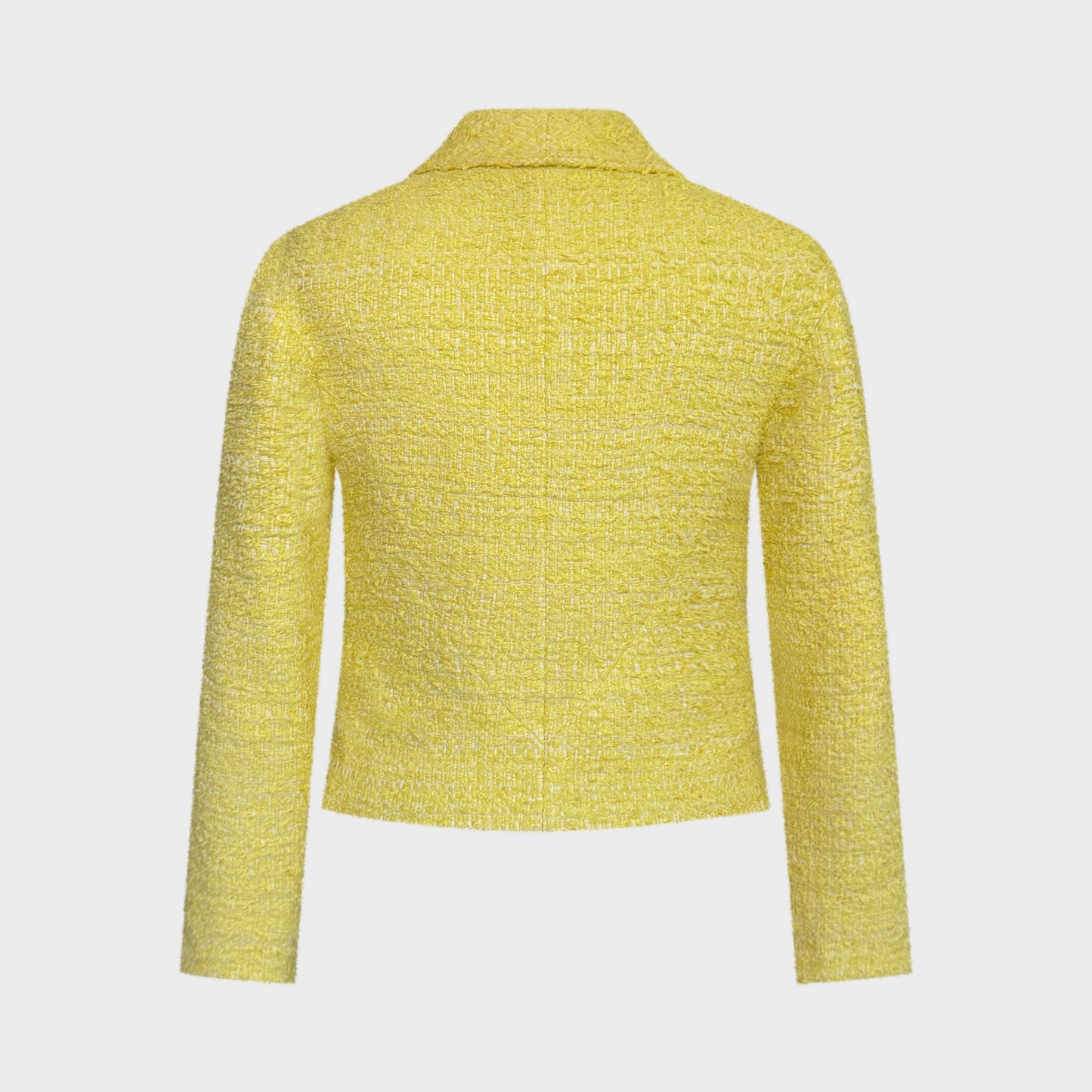 Tailleur Tweed Jaune Chanel Croisière 2012 par Karl Lagerfeld