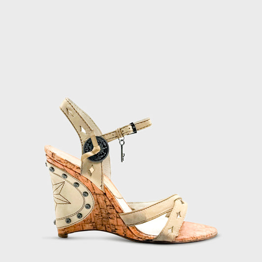 Sandales " Gaucho" Christian Dior SS 2006 par John Galliano