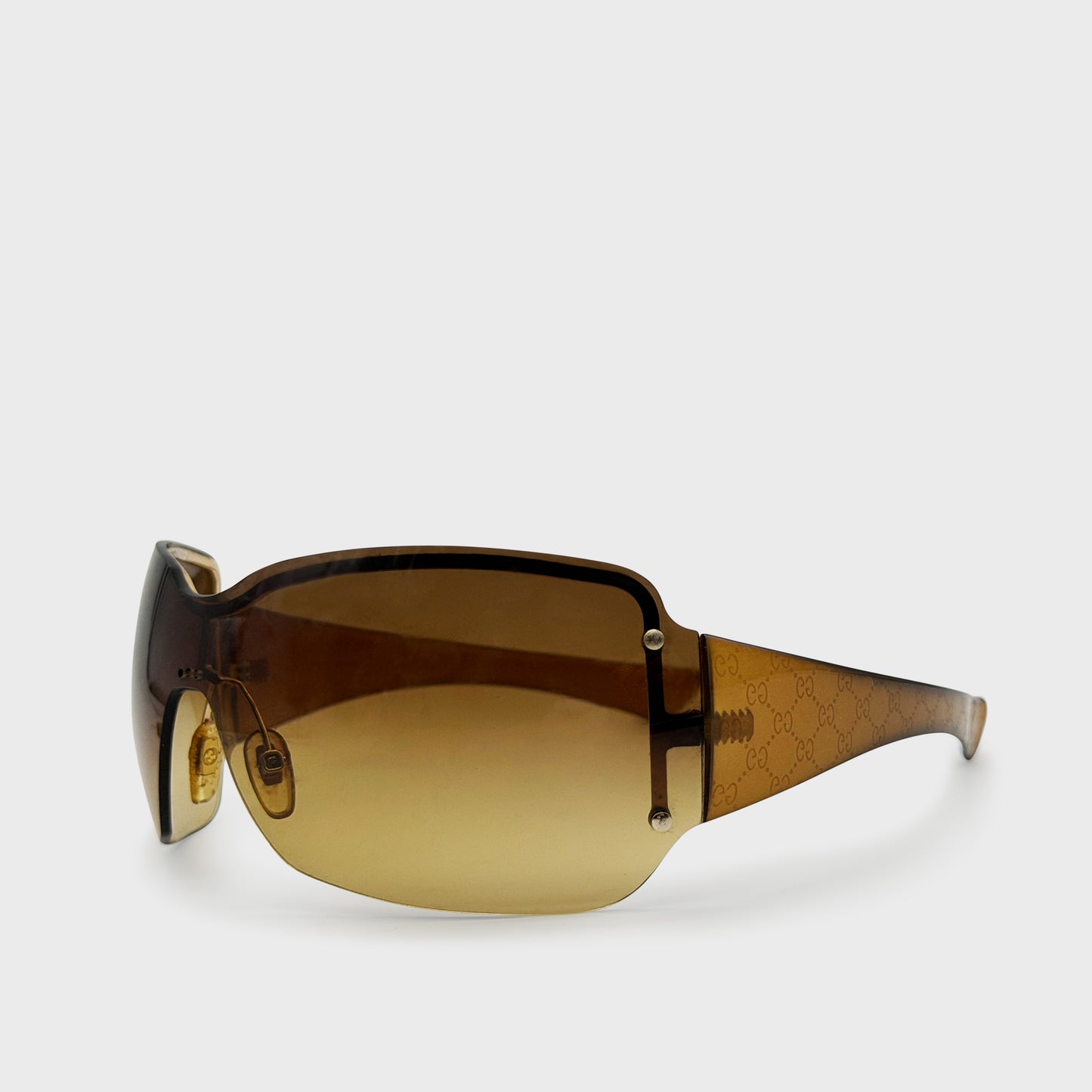 Lunette de Soleil Fumée Gucci 2000 par Gucci