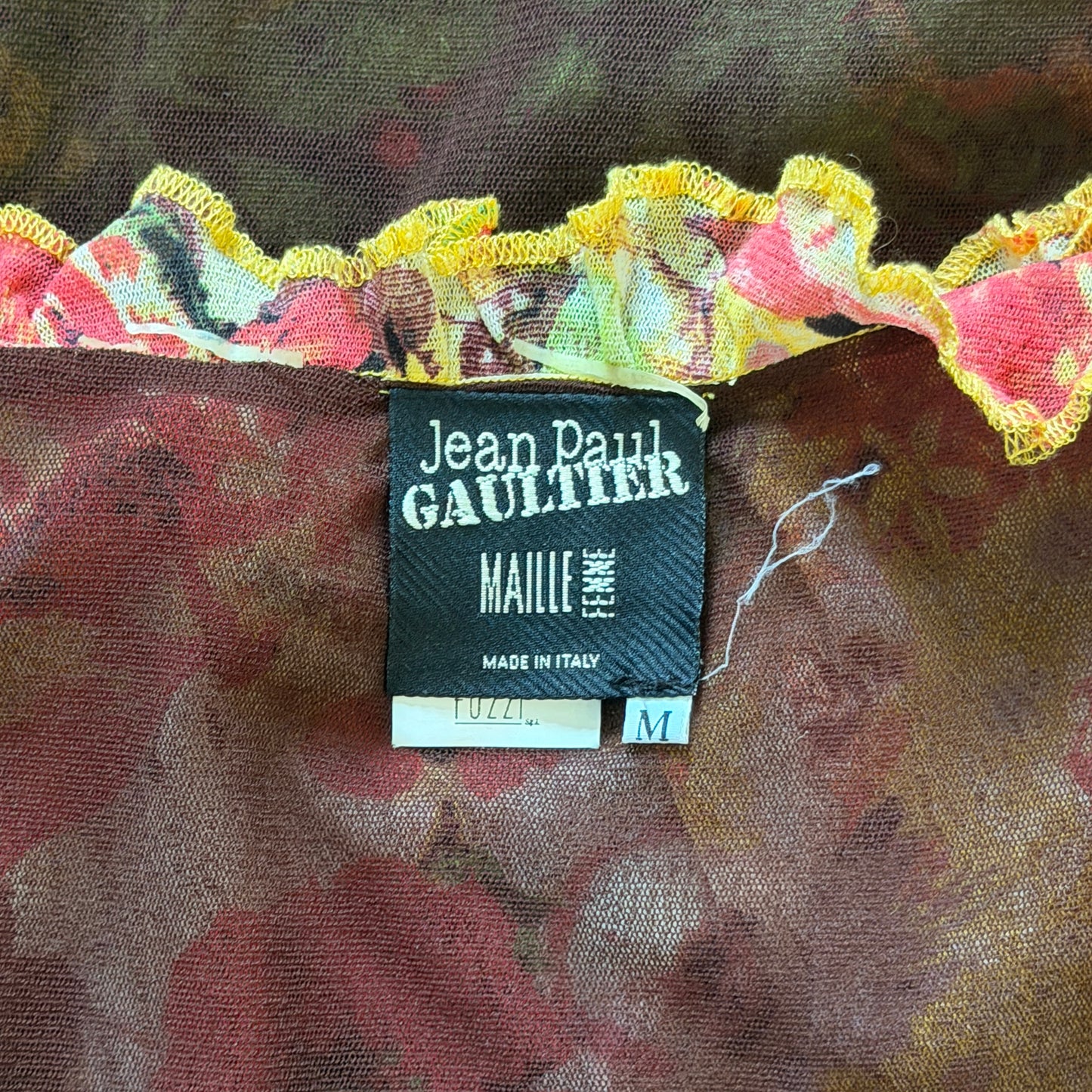 Robe Mesh Jean Paul Gaultier SS 1998