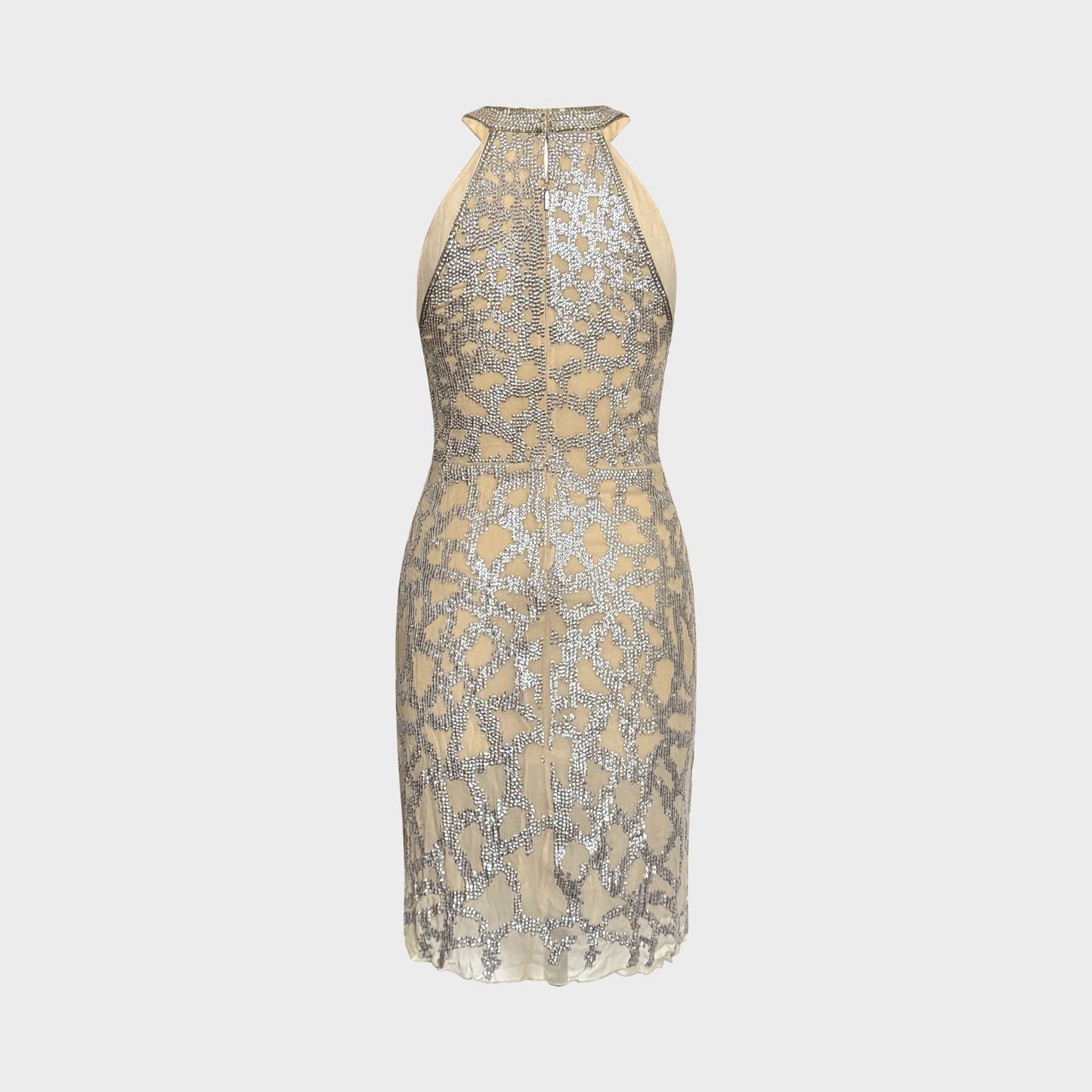 Robe Brodée Beige Roberto Cavalli 2007