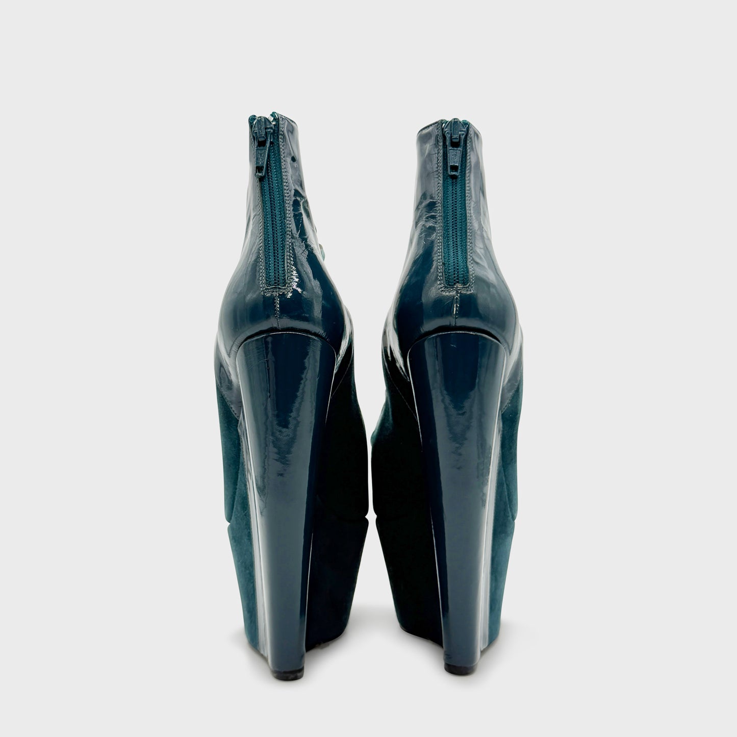 John Galliano Blue Platform FW 2009