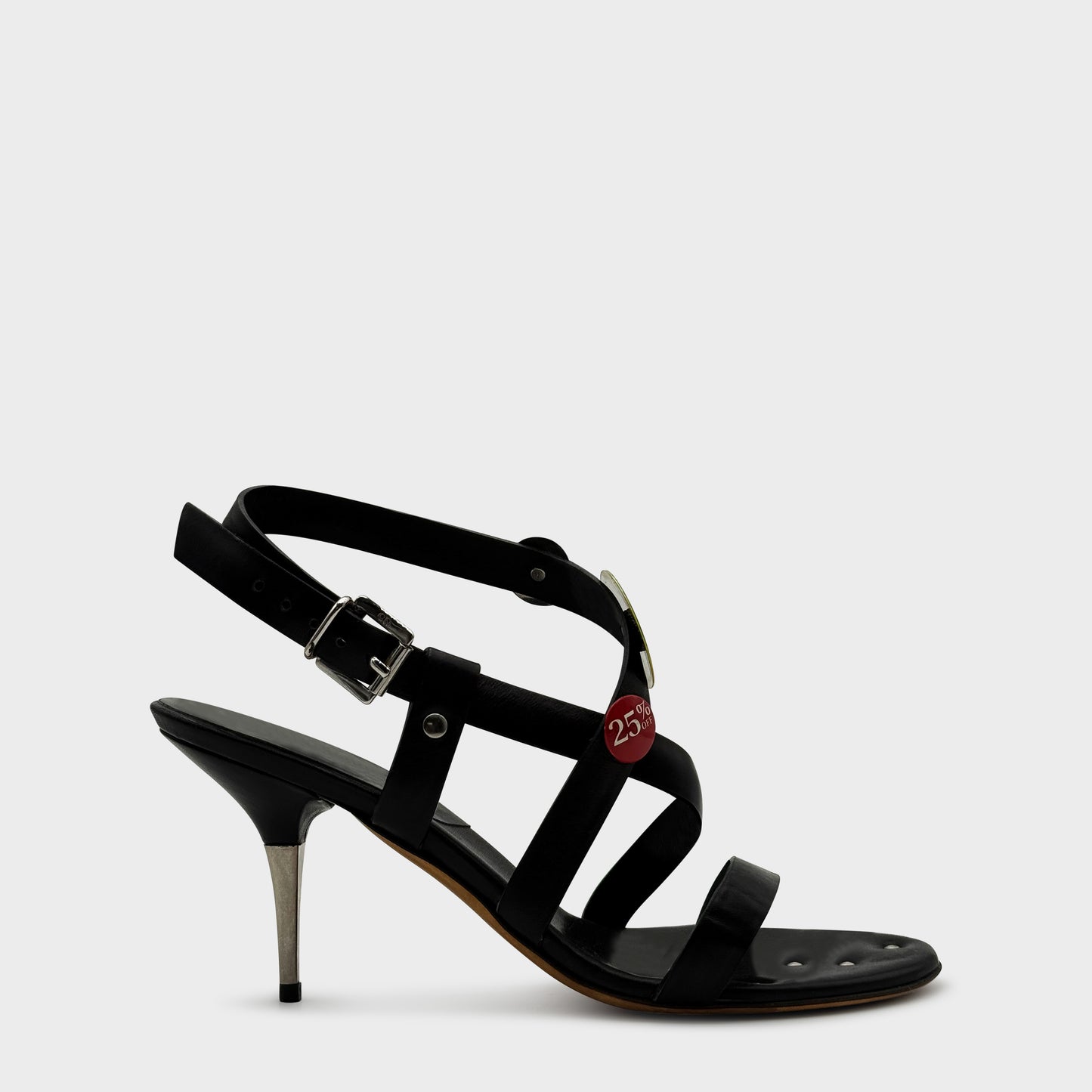 Sandale Noir Hardcore Christian Dior SS 2004 par John Galliano