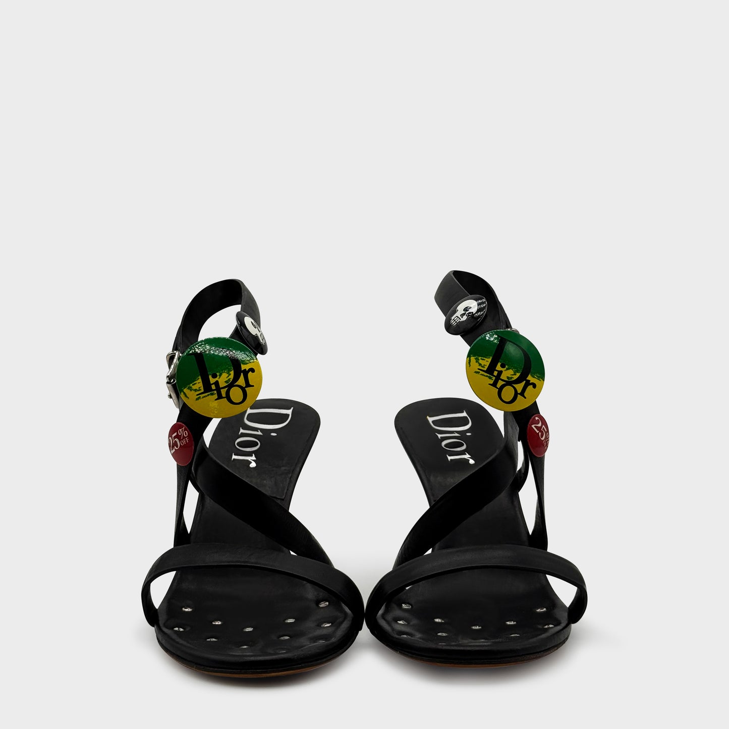 Sandale Noir Hardcore Christian Dior SS 2004 par John Galliano