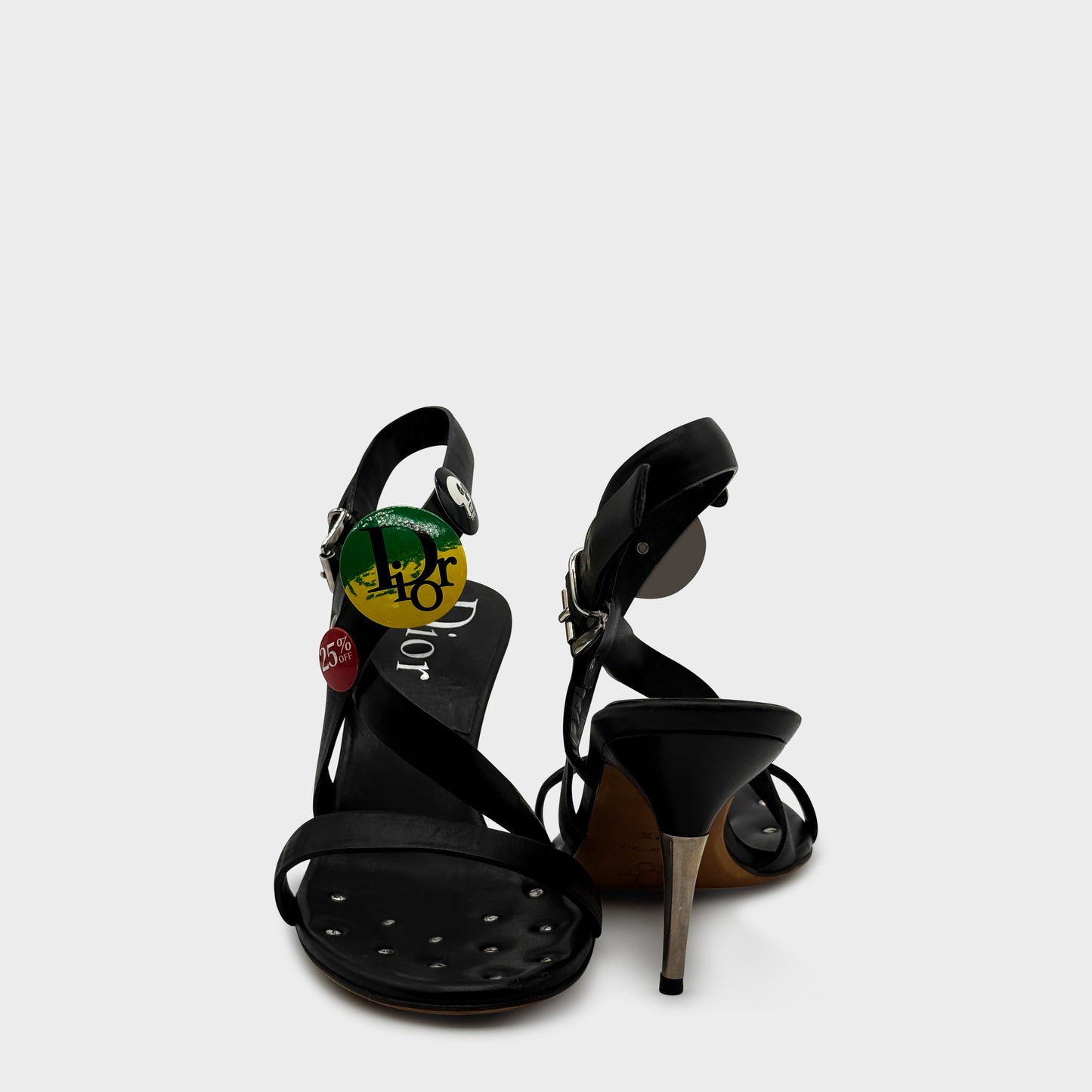 Sandale Noir Hardcore Christian Dior SS 2004 par John Galliano