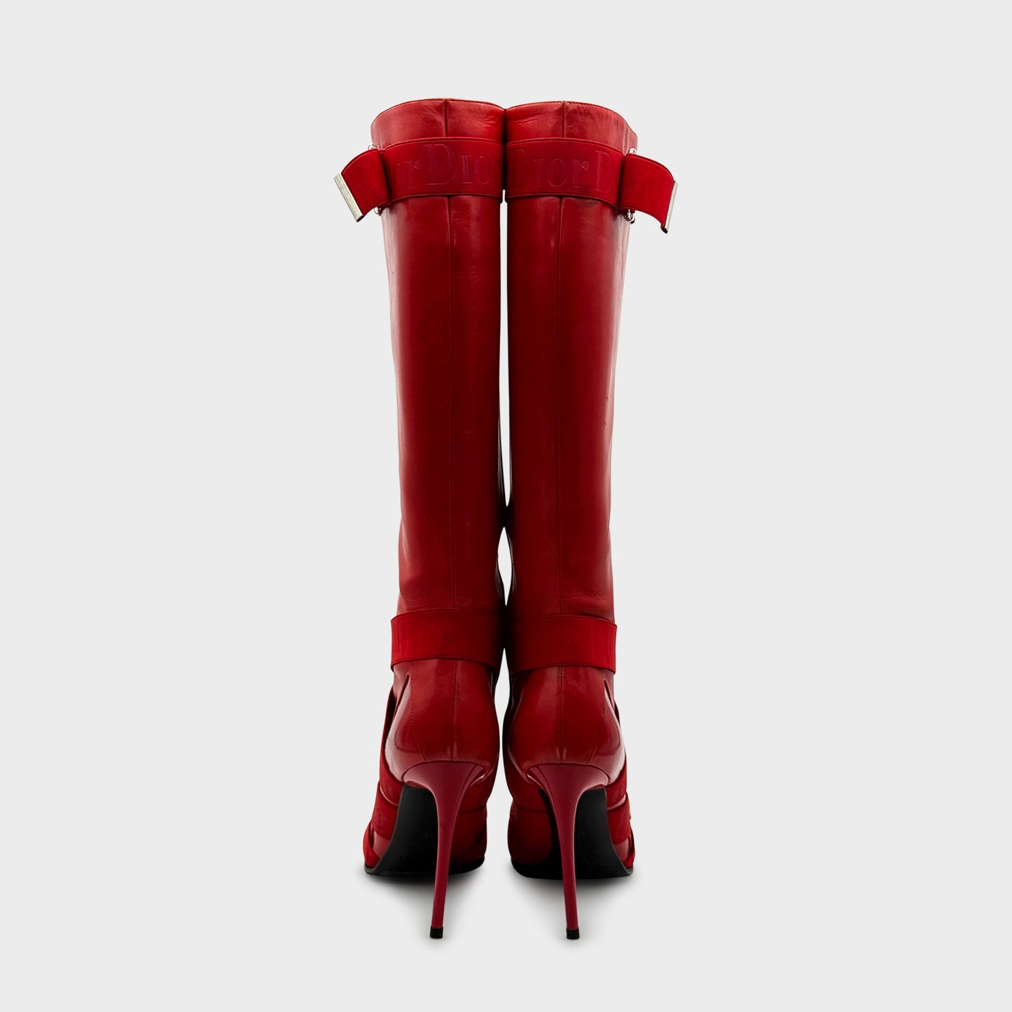 Botte Rouge Strap FW 2004 Christian Dior par John Galliano