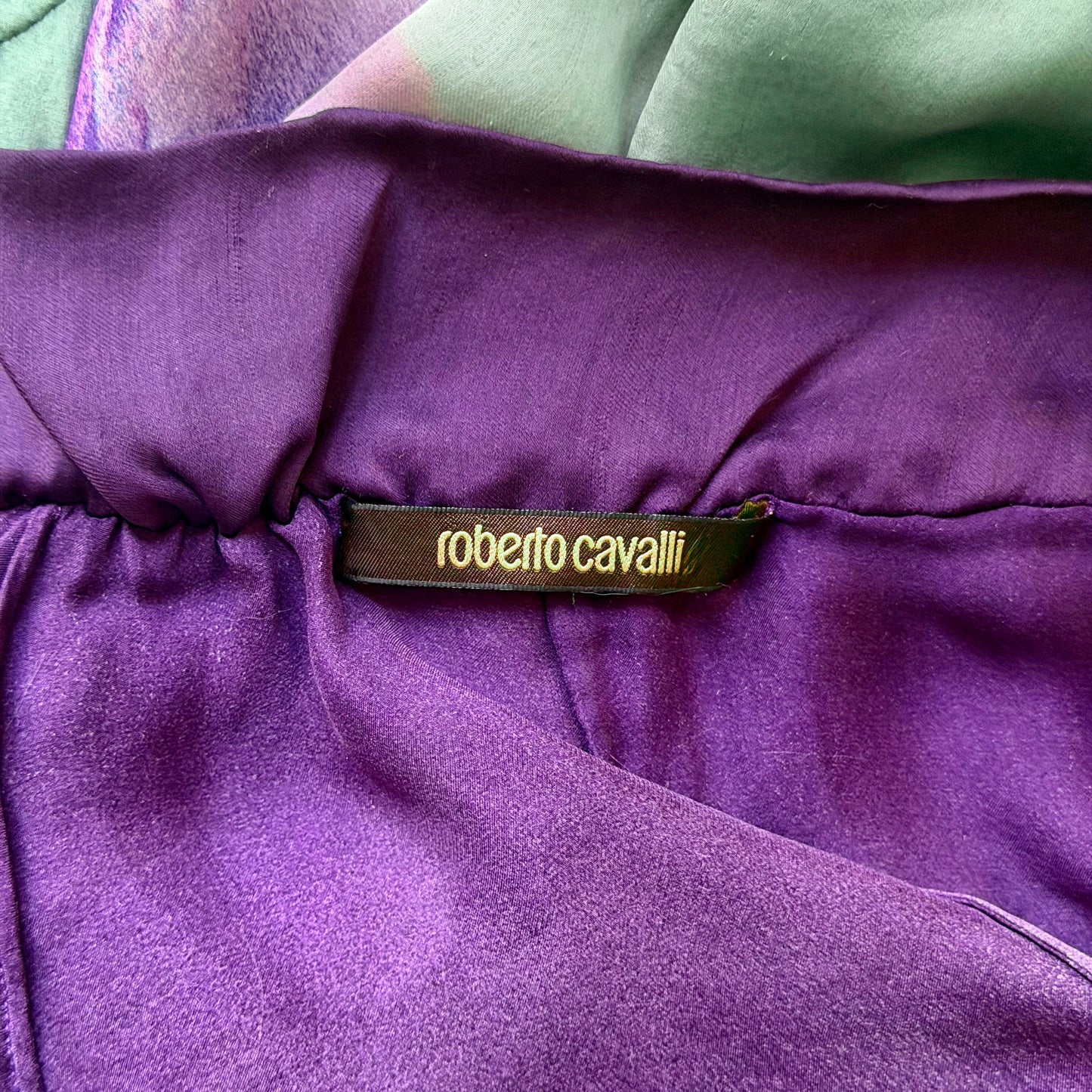 Chemisier Rose Violet Roberto Cavalli SS 2008