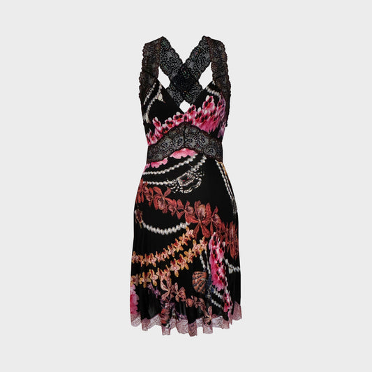 Robe dentelle Roberto Cavalli 2000